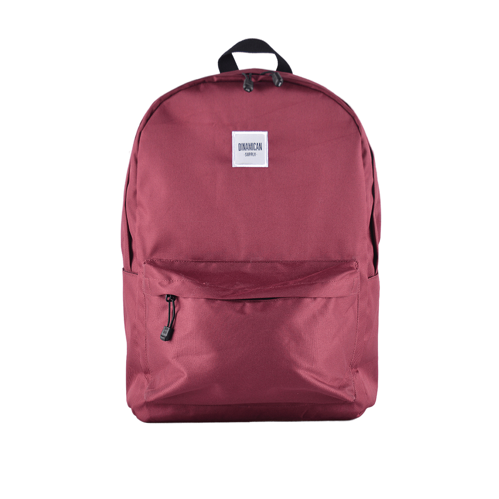 Tas ransel laptop wanita tas punggung bagpack cewek tas sekolah backpack Caspian Maroon