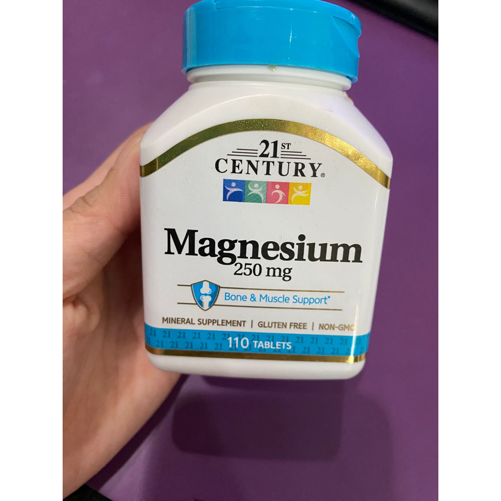 21st Century Magnesium 250 mg 110 Tablets USA