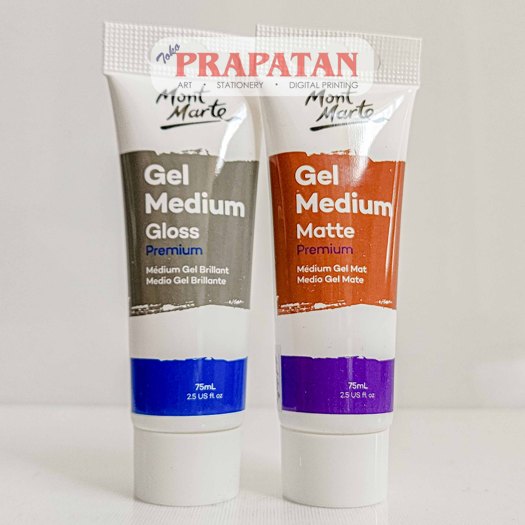 

Mont Marte Acrylic Gel Medium Premium 75ml Medium Cat Akrilik JunDW