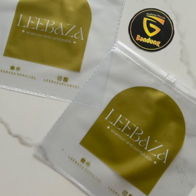 Ziplock Pouch Make Up Kosmetik Foundation Skincare Blush On Eyeshadow Eyeliner Lipstick PVC Premium