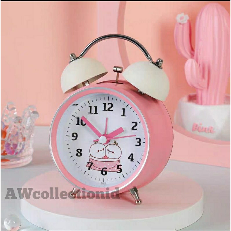 Jam Weker Kring Alarm JH-7701 Karakter Kartun