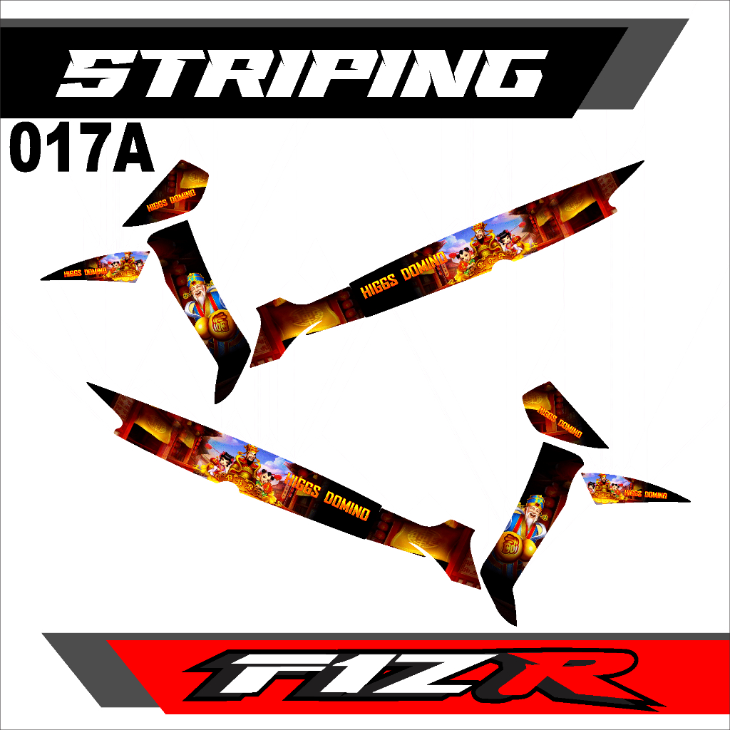 Striping Lis F1ZR - Stiker Variasi F1ZR Lis Variasi Design DOMNO HIGGS App  - 017