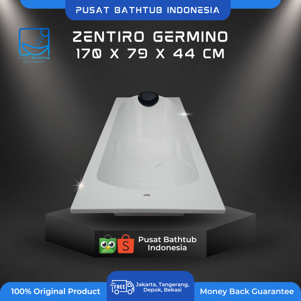 BATHTUB LONG 170 || BATHUB MARBLE || BATHTUB ONYX ZENTIRO GERMINO FREE ONGKIR JADETABEK
