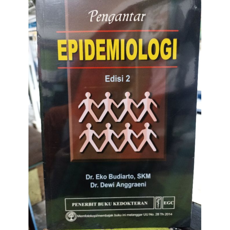 ORIGINAL & NEW BUKU: PENGANTAR EPIDEMIOLOGI, DR.EKO BUDIARTO,SKM, EGC