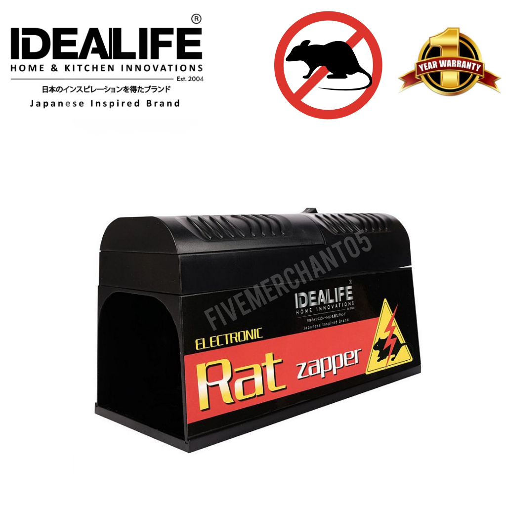 Perangkap Tikus IDEALIFE IL 290 Rat Zapper IL290 Listrik Baterai Shock Electric Penangkap Tikus