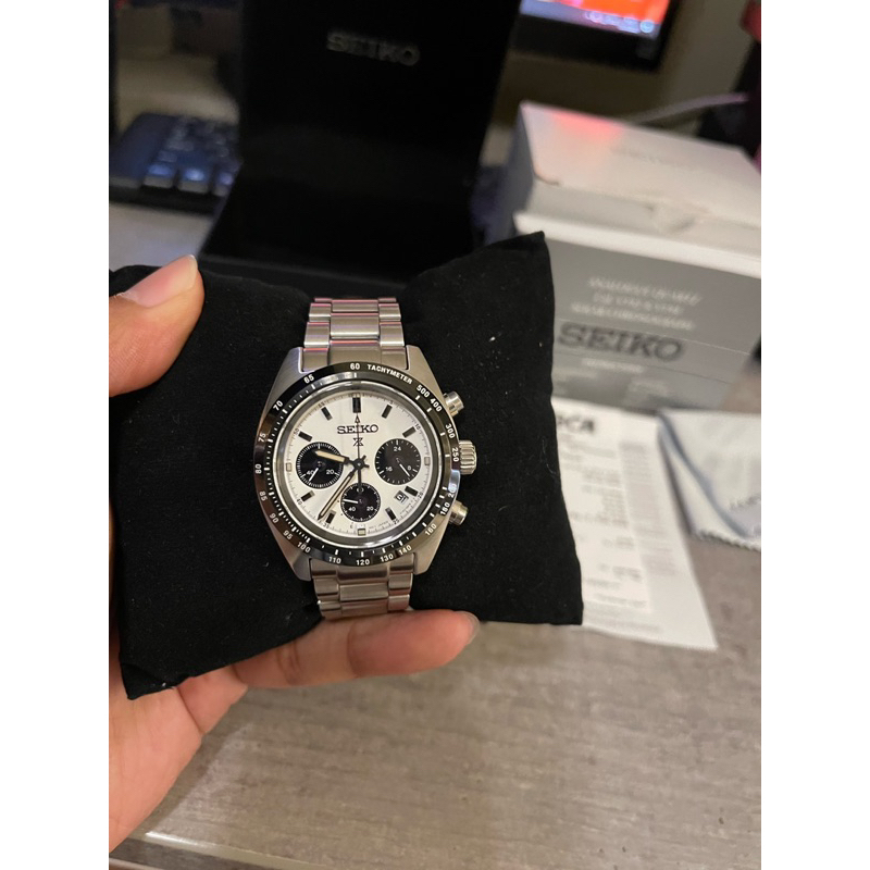 Seiko Prospex SSC813P1 Speedtimer Panda Solar