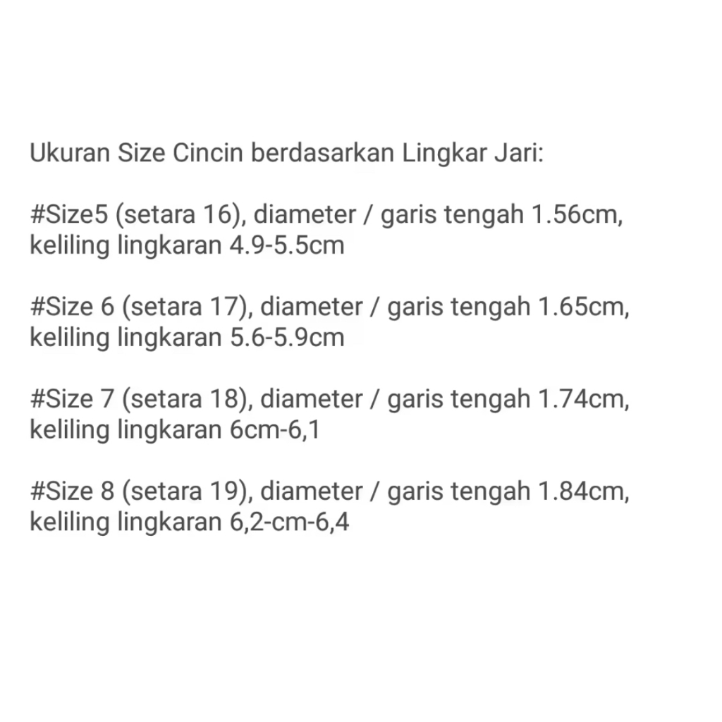 AZ259 【Barang spot】Cincin Wanita Korea Crystal Cincin Lapis Emas 18K Fashion Woman Rings Party Dating Accessories Jewelry