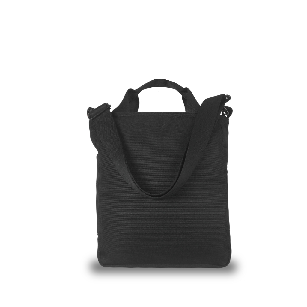 FUSION BLACK |ManNeedMe x URBAN| Tas Selempang Pria Wanita Tas Jinjing Tote Bag ORIGINAL