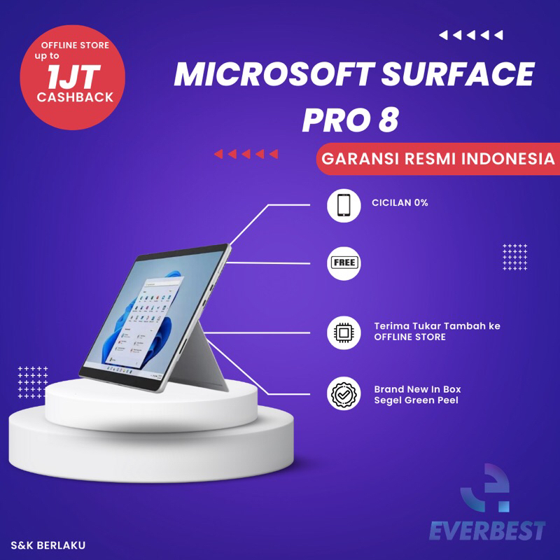 MICROSOFT SURFACE PRO 8