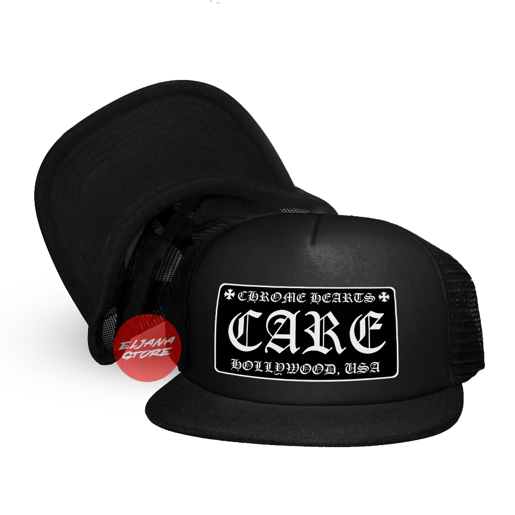 Topi Trucker Chrome Dare / Topi Chrome/ Topi Baseball / Trucker Hat / Topi Jaring Distro / Topi Premium / Topi Sablon/ Topi Custom