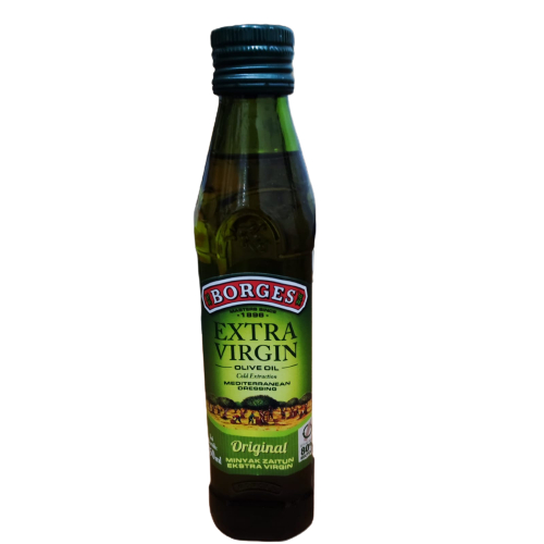 Borgres Extra Virgin Olive oil  |  minyak zaitun extra virgin   1 litr.