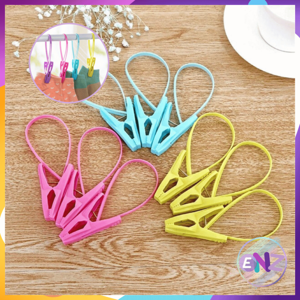 ENZ ® Jepitan Penjepit Baju Pakaian Jemuran / Laundry Clips 1066