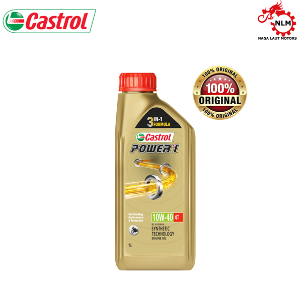 Oli Castrol Power 1 4T Manual 1L Motor Bebek Manual