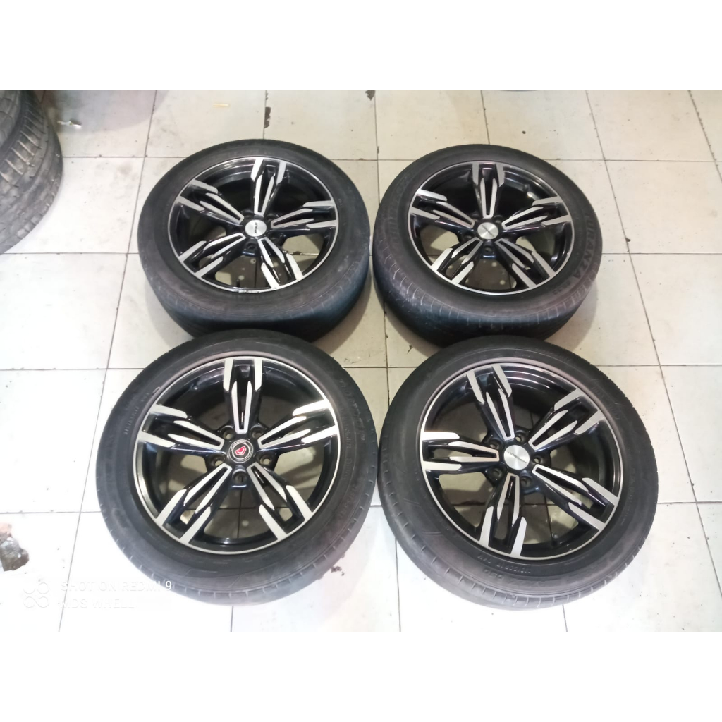 Pelek Velg Mobil Bekas Ring 17 MERKIN R17X7,5 5X114,3