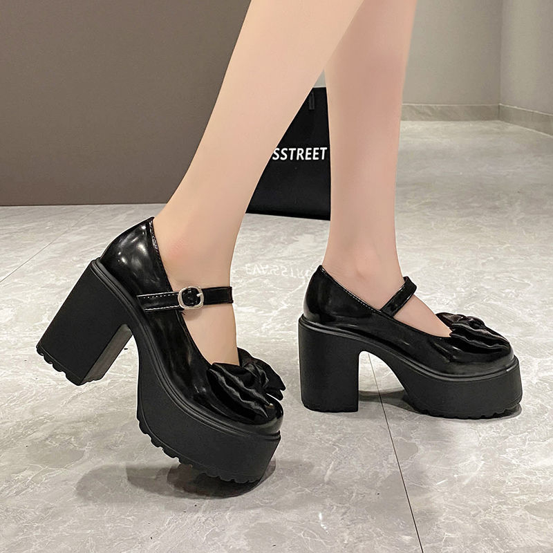 [ Import Design ] Sepatu Wanita Mary Janes  Sepatu Wanita Docmart Heels Import Premium Quality ID211