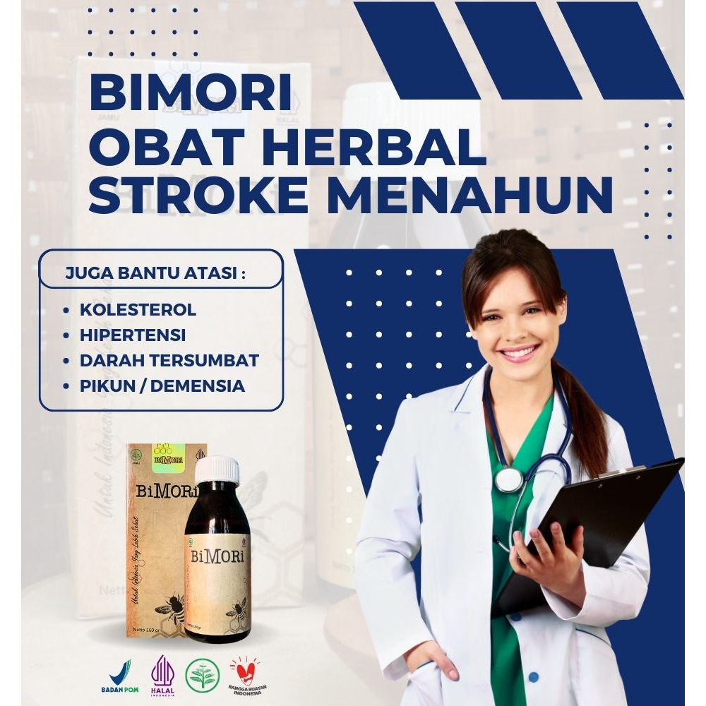 Bimori Obat Herbal Stroke Ringan Dan Berat Paling Ampuh Atasi Bells Palsy Kesemutan Dan Kebas Extrak