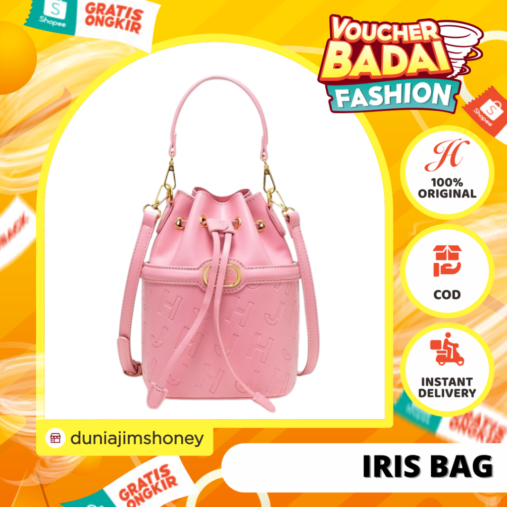 Jims Honey Iris Bag Tas Selempang Wanita Hand Bag Kekinian JH