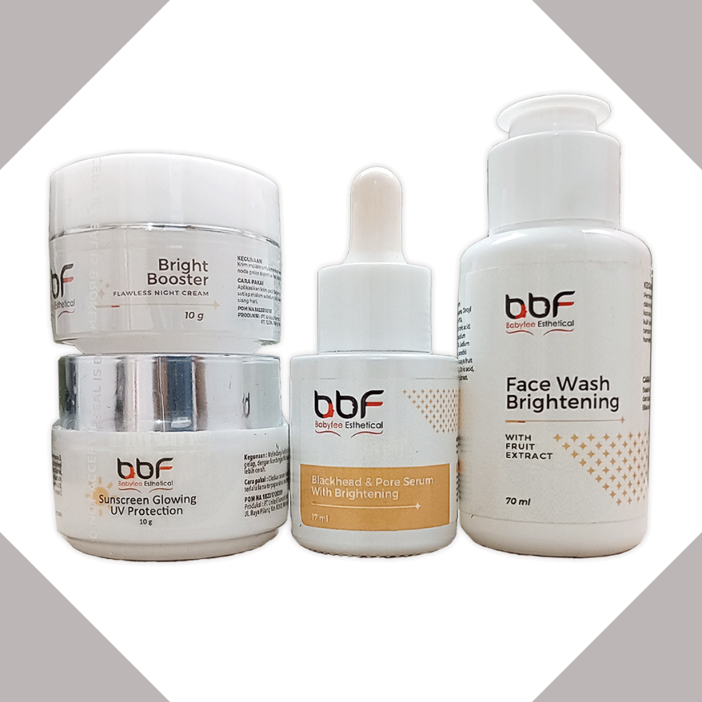 Skincare Paket Glow Whitening BBF Babyfee Esthetical