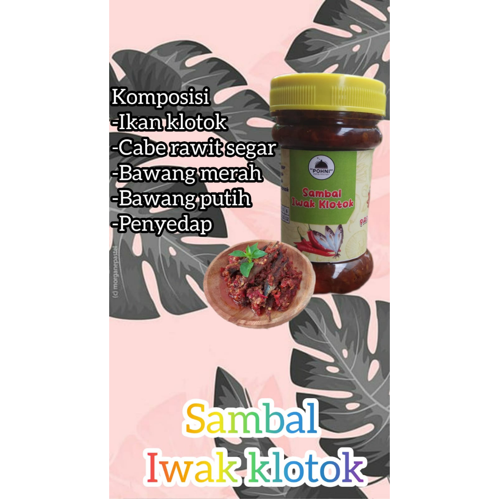 

Sambal Iwak Klotok