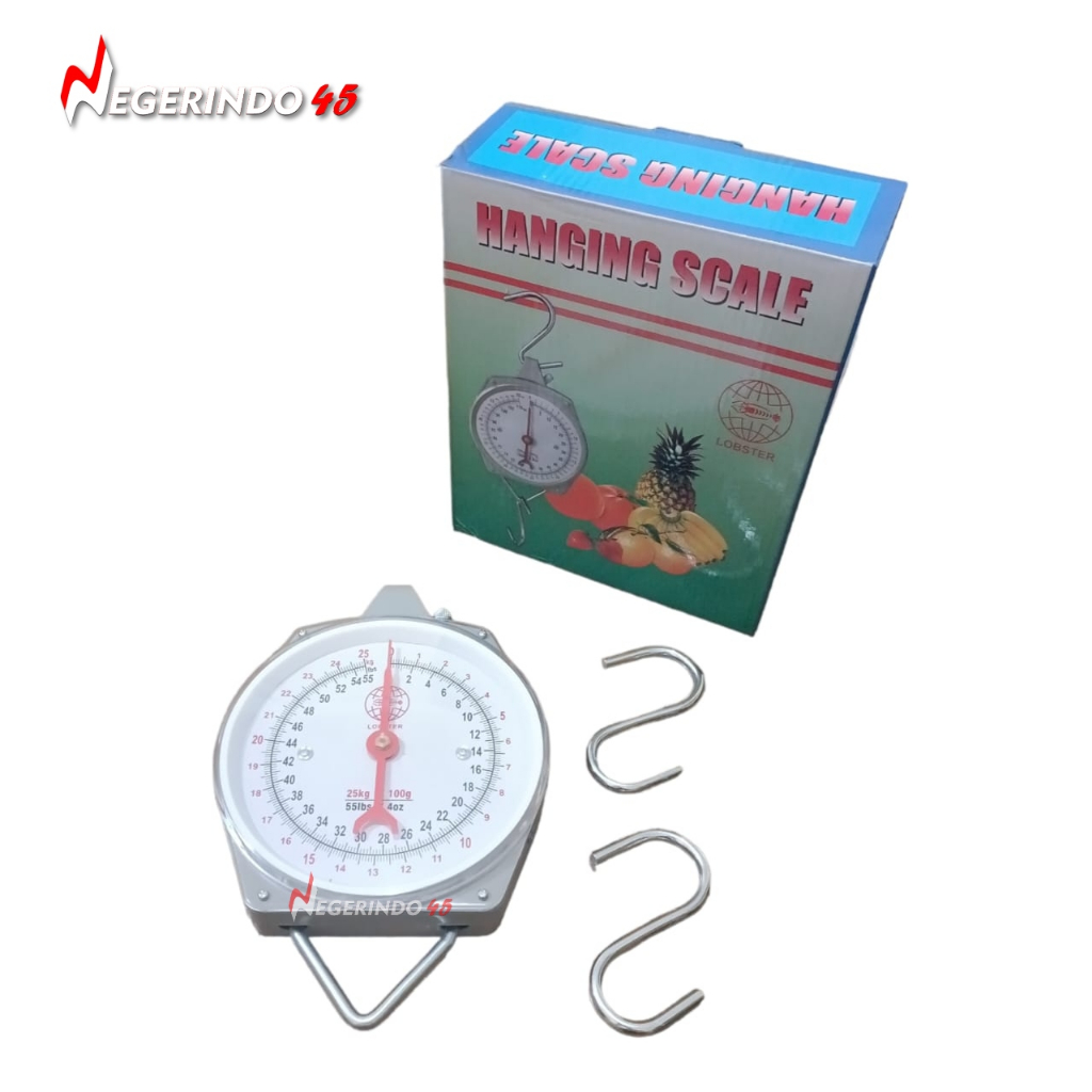 TIMBANGAN GANTUNG JARUM HANGING SCALE 25 50 100 KG