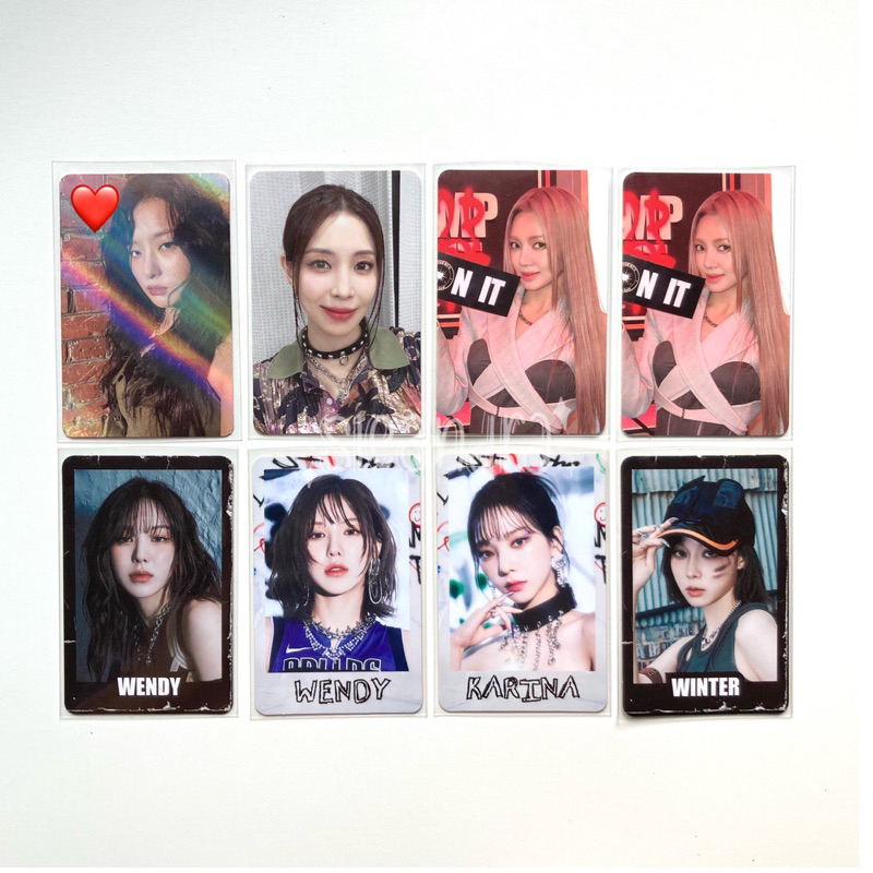 [read desc] wts want to sell red velvet got the beat seulgi stamp on it photocard pc sealed unsealed