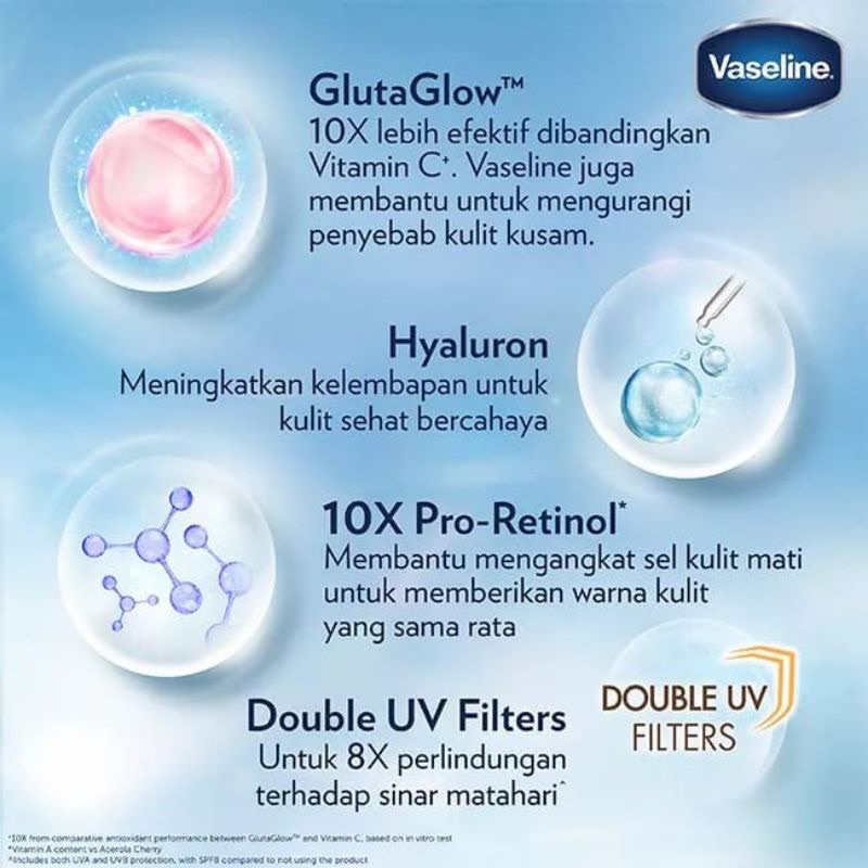 Vaseline GLUTA-HYA Flawless Bright 200ml