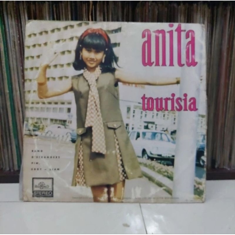 Vinyl Piringan Hitam 12 inch Anita Tourisia - Tetesan Air mata