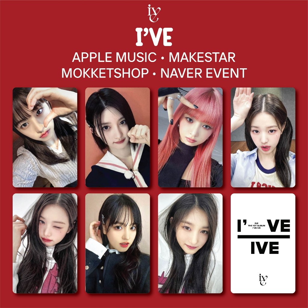 [REPLIKA] I'VE - APPLE MUSIC MAKESTAR MOKKETSHOP FANMADE POCA