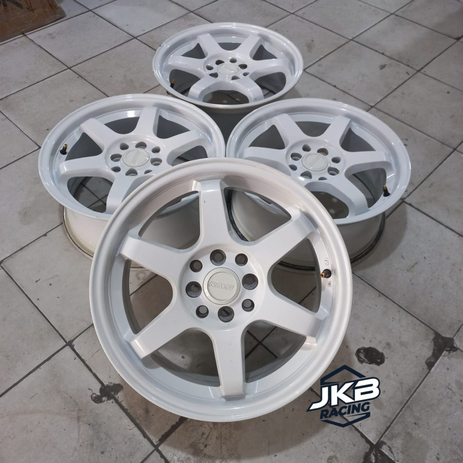 Pelek Velg Mobil Bekas Ring 16 TE37 R16X7 8X100-114,3 ET35