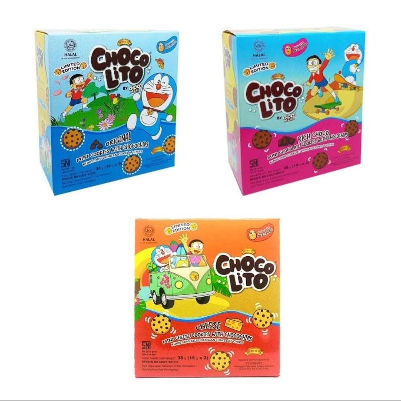 Chocolito Mini Cookies Chocochips 38gr