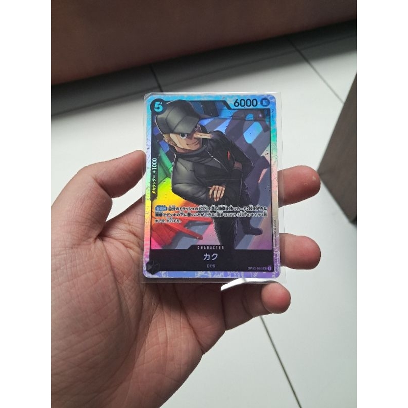 Kartu Card TCG One Piece Kaku CP9 SR Holo