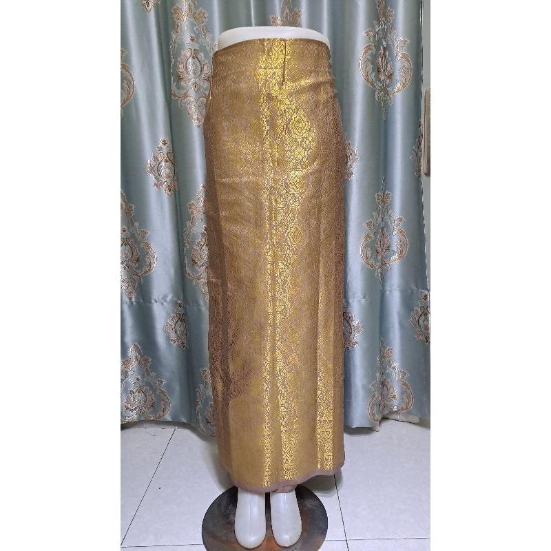 ungu lemon gold kuning kain rok span bawahan setelan songket lilit kebaya tenun palembang modern ane