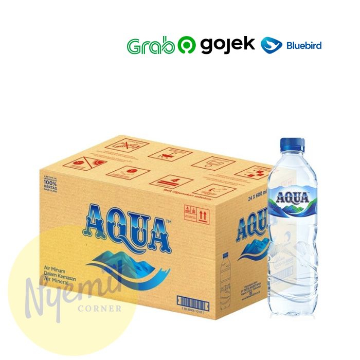 

[DUS] Aqua Air Mineral Botol 600ml x 24pcs