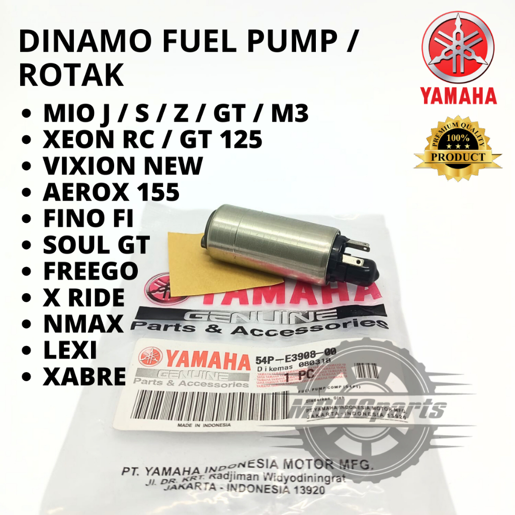ORIGINAL ROTAK INJEKSI YAMAHA 54P MIO J S Z M3 MIOGT SOUL GT XRIDE 115 FINO FI XEON RC GT 125 NMAX A