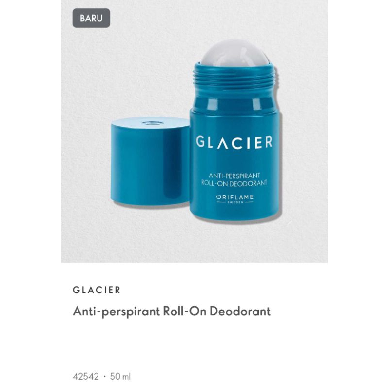 KEMASAN BARU JULI 2022 GLACIER ROCK EAU DE TOILETTE / GLACIER FIRE EAU DE TOILETTE / GALCIER EAU DE TOILETTE / GLACIER ANTI PERSPIRANT ROLL ON DEODORANT