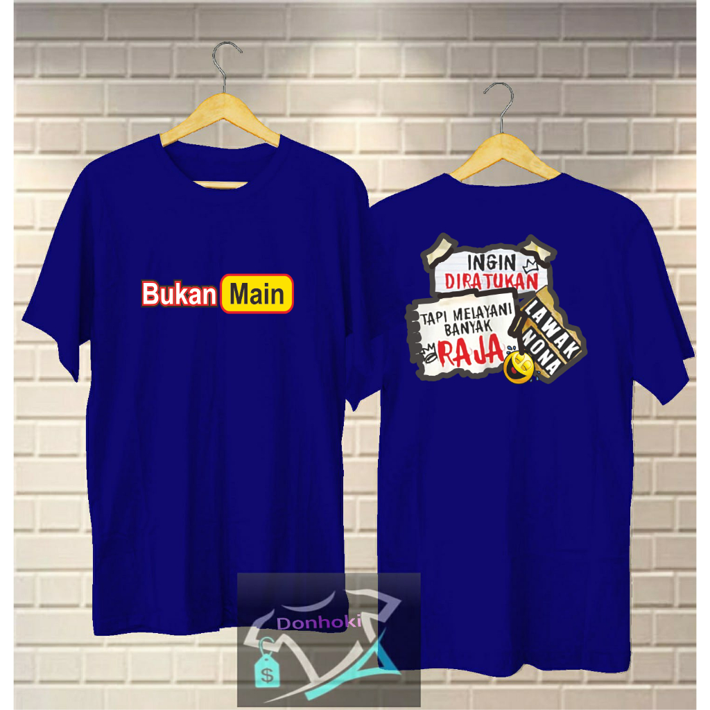 KAOS B.MAIN INGIN DI RATUKAN kaos baju pria kaos terlaris kaos distro baju cowok atasan pria wanita