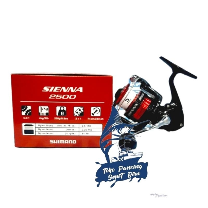 Reel Shimano Sienna 2500FG BEST SELLER