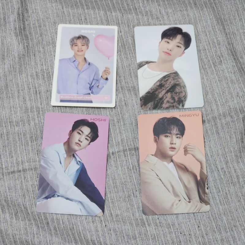 seventeen hoshi mingyu sg22 mosh moshi dome tour 24h hmv photocard pc