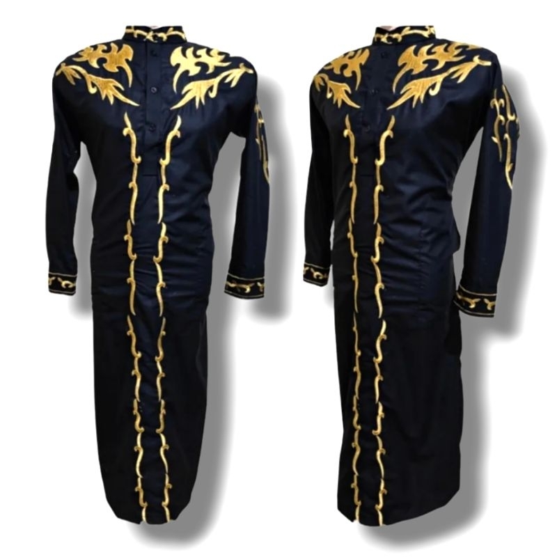 ( COD ) GAMIS BORDIR ADDHIBA ADDHIBA READY STOK