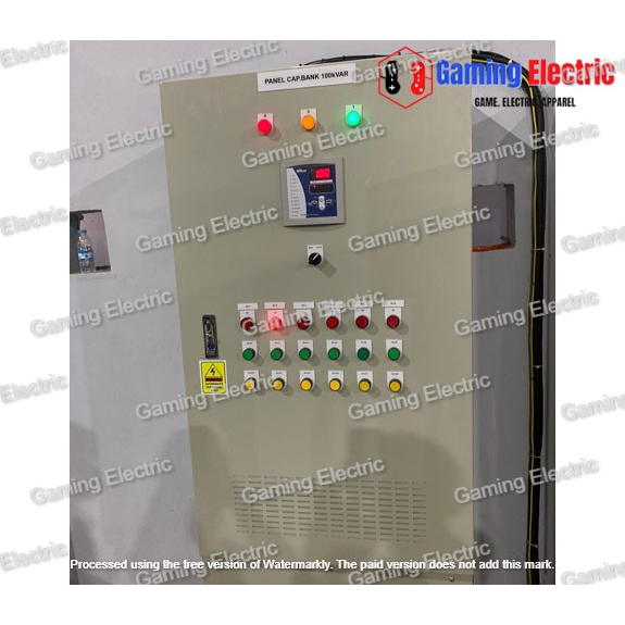 Panel Capacitor Bank 100 KVAr | Panel Kapasitor Bank Perbaikan Cosphi