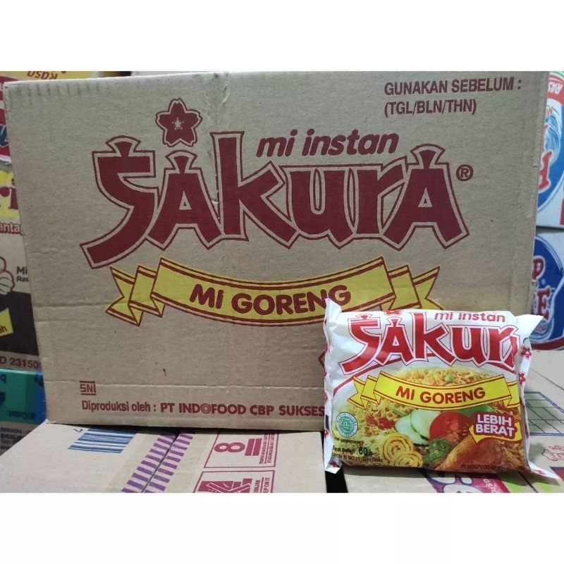 

Mie Sakura Goreng 1 Dus isi 40