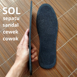 Outsole Sepatu Boot Alas Bawah Sole Potong Sepatu Karet Mentah Rubber Pasir Tipis