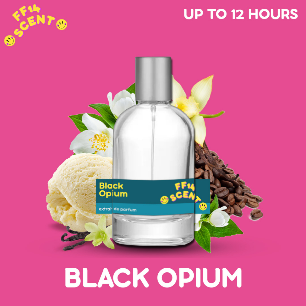 Black Opium inspired by FF14 Scent / parfum black opium / parfum black opium wanita / parfum black o