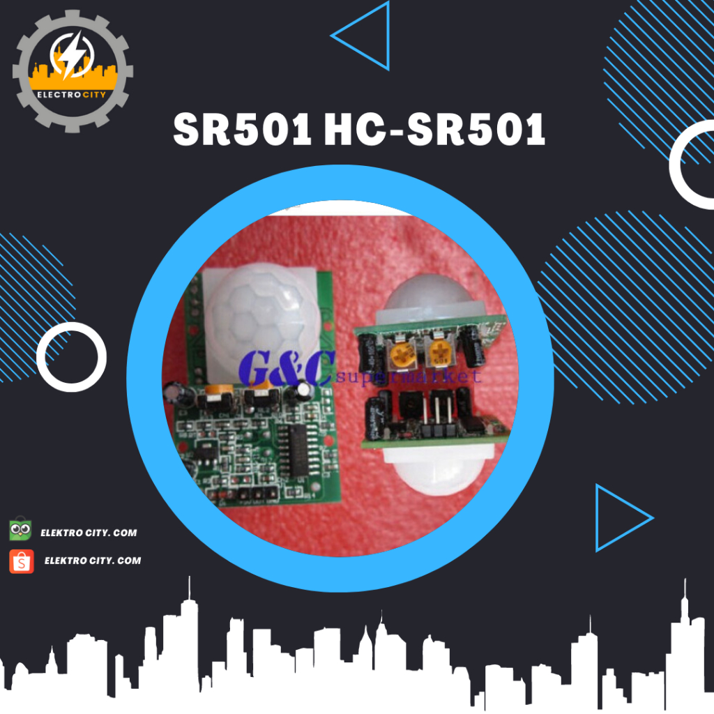 Adjust IR Pyroelectric Infrared module SR501 HC-SR501