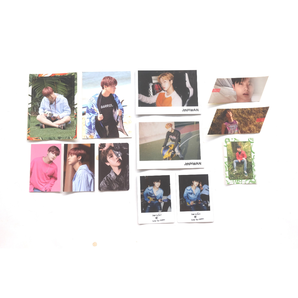 iKON JINHWAN JINAN JAY PHOTOCARD
