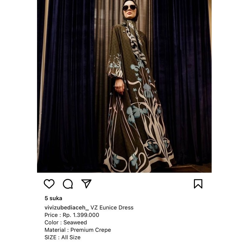 PL VIVI ZUBEDI // PRELOVED EUNICE DRESS