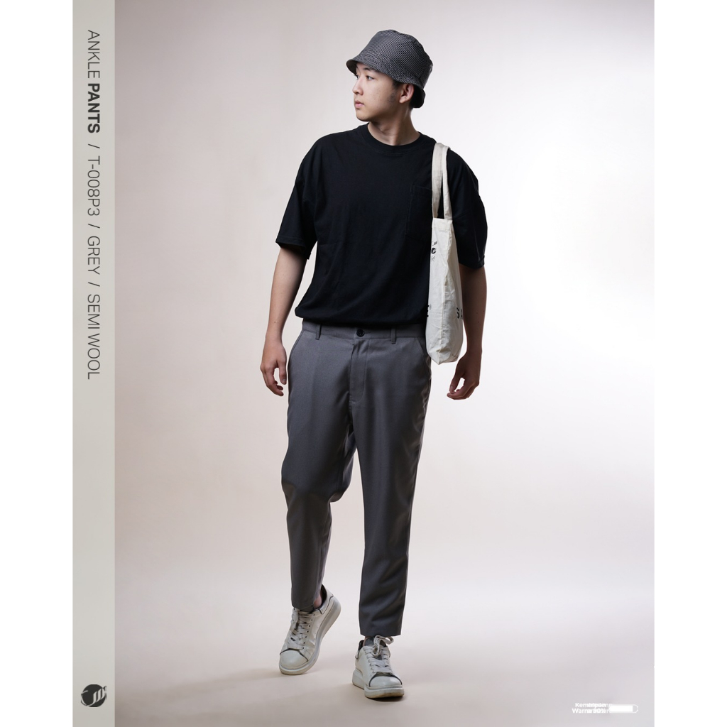 SAMASE SIRWAL OFFICE SLIM ANGKLE PANTS T008