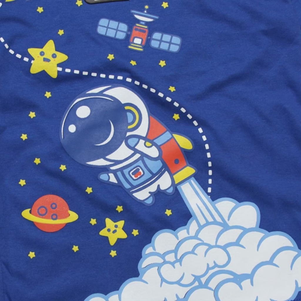 Baju Anak Laki-laki Supplier Pakaian Anak BAJU KAOS ANAK Pakaian Anak Distro ASTRONOT BIRU