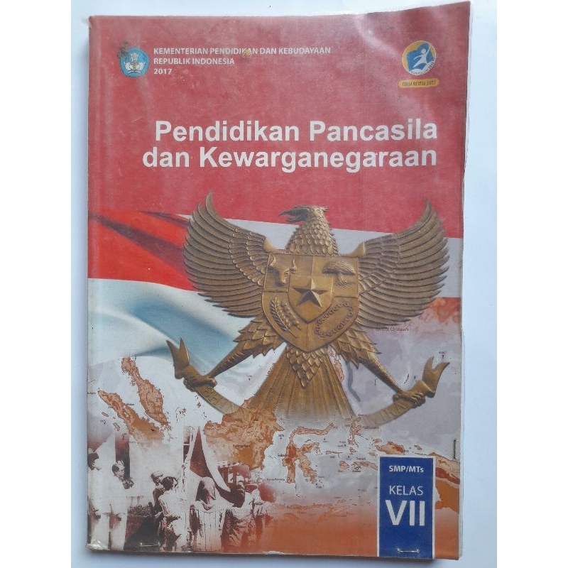 

BUKU PAKET SISWA SMP KELAS 7 VII PKN BEKAS