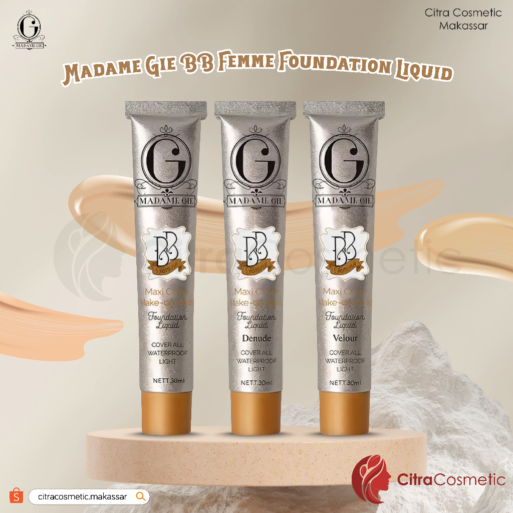 Madame Gie BB Femme Foundation Liquid Series